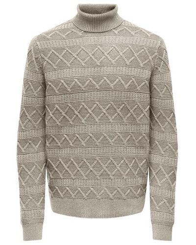 Only & Sons Maglione - Grigio