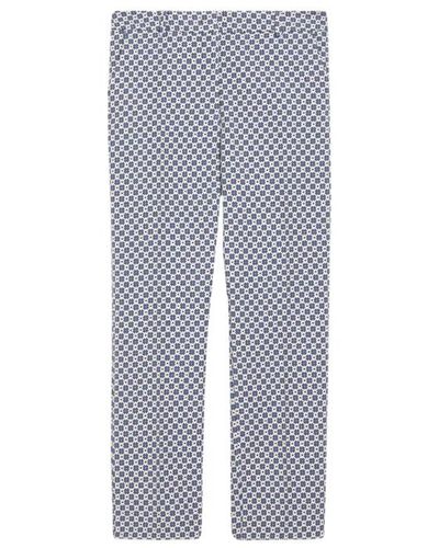 Max Mara Trousers > cropped trousers - Gris