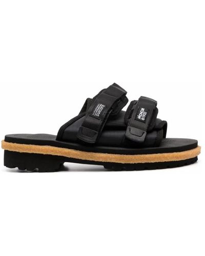 Moncler Shoes > flip flops & sliders > sliders - Noir
