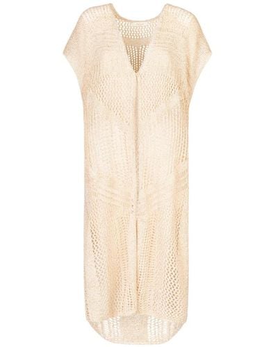 Mes Demoiselles Gold staria cardigan baumwolle polyester mix - Natur
