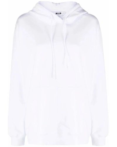 MSGM Sweatshirts & hoodies > hoodies - Blanc