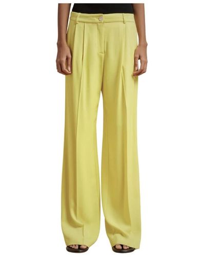 Liviana Conti Wide Pants - Yellow
