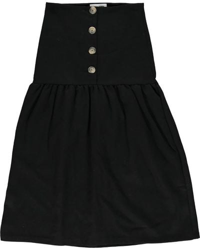 Rita Row Midi Skirts - Black
