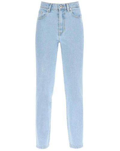 KENZO Jeans > slim-fit jeans - Bleu