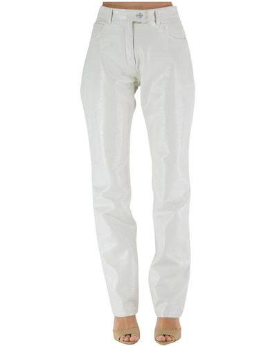 Courreges Straight Trousers - Grey
