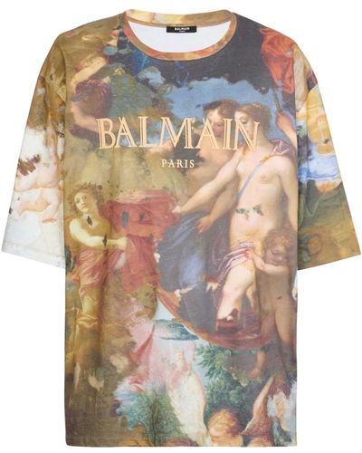 Balmain T-shirts and polos spotted - Multicolore