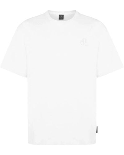 Moose Knuckles T-Shirts - White