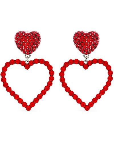 Moschino Earrings - Red