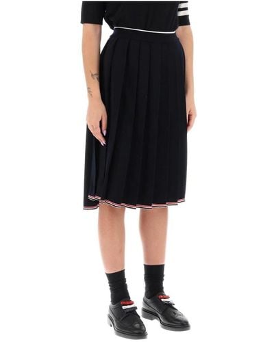 Thom Browne Midi skirts - Negro