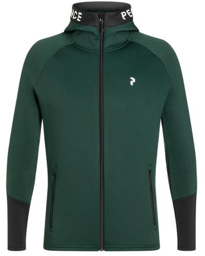 Peak Performance Rider zip sweatshirt - Verde