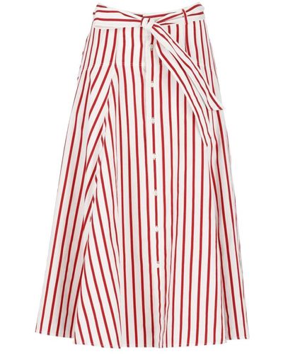 Ralph Lauren Midi skirts - Rojo