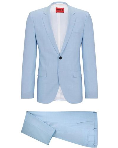 BOSS Extra slim fit anzug - Blau