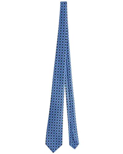 Kiton Cravates - Bleu