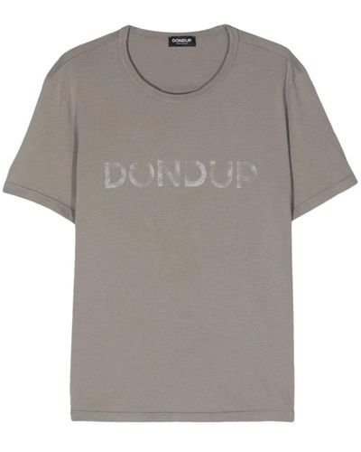 Dondup T-Shirts - Grey
