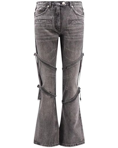 Courreges Flared Jeans - Grey