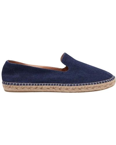 Peninsula Shoes > flats > loafers - Bleu