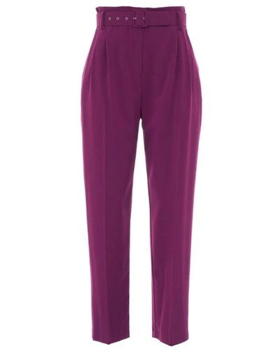 Kaos Tapered Trousers - Purple