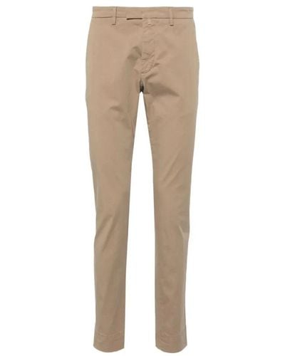 BRIGLIA Trousers > slim-fit trousers - Neutre