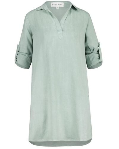 Bella Dahl Shirt Dresses - Green