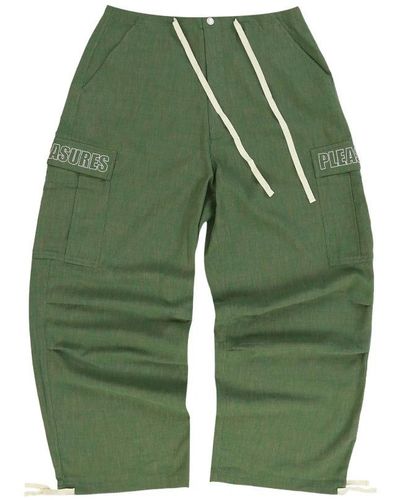 Pleasures Wide Trousers - Green