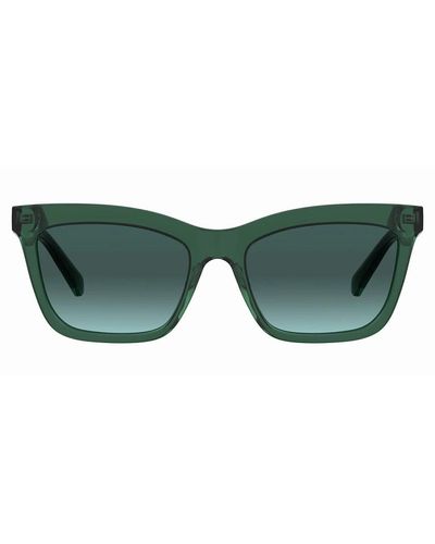 Love Moschino Herz sonnenbrillen für frauen - Grün