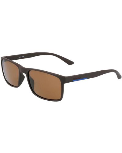 Calvin Klein Accessories > sunglasses - Marron