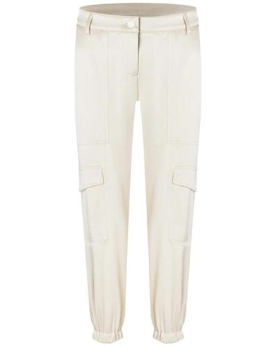 Cambio Tapered Trousers - White
