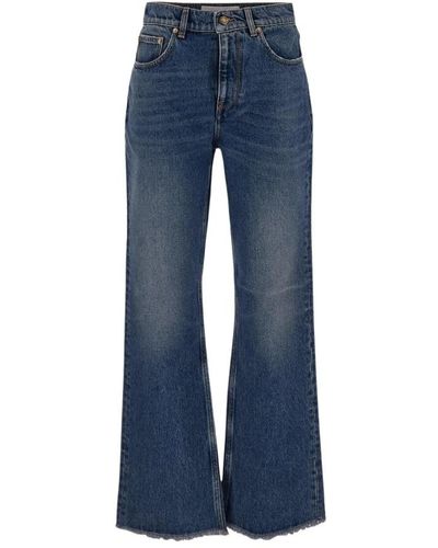 Golden Goose Cropped flare jeans - Azul