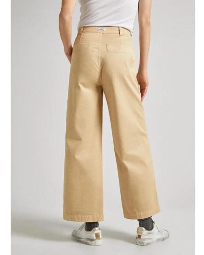 Pepe Jeans Trousers > wide trousers - Neutre