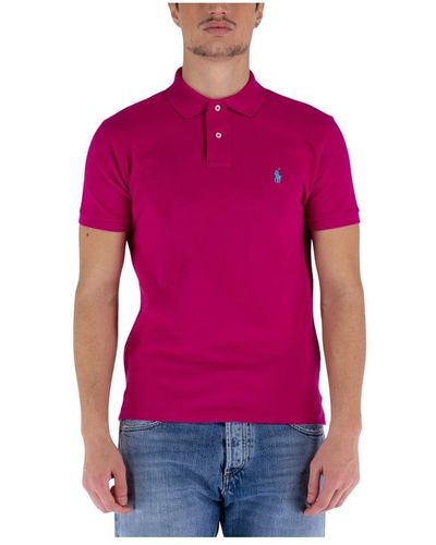 Ralph Lauren Polo Shirts - Red