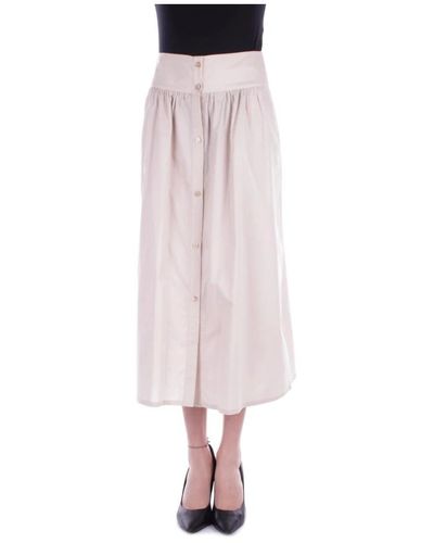 Woolrich Midi Skirts - Pink