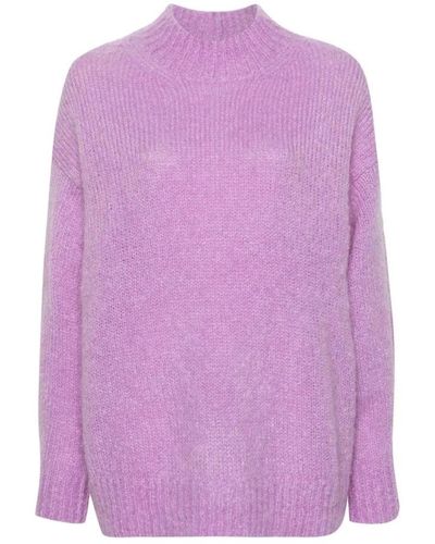 Isabel Marant Round-Neck Knitwear - Purple