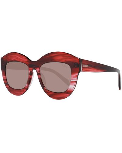 Emilio Pucci Rote Sonnenbrille für Frau