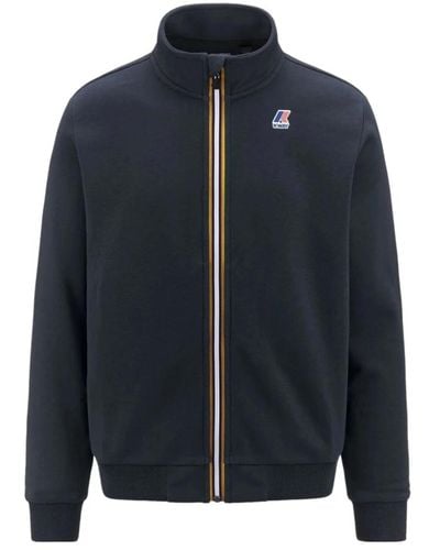 K-Way Sweatshirts & hoodies > zip-throughs - Bleu