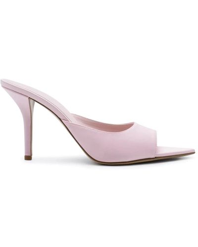 Gia Borghini Satin pin sandalen - Pink