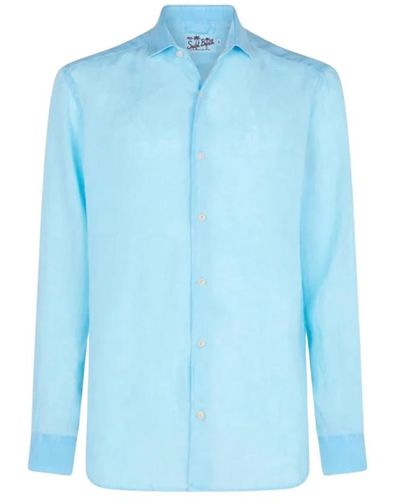 Mc2 Saint Barth Camicia elegante - Blu