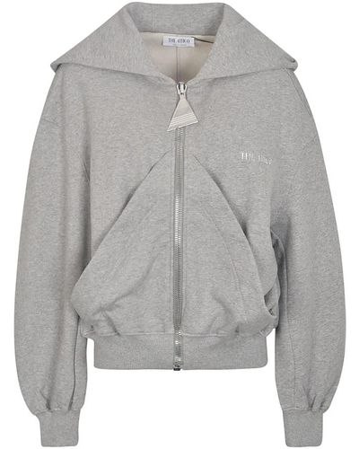 The Attico Sweatshirts & hoodies > zip-throughs - Gris