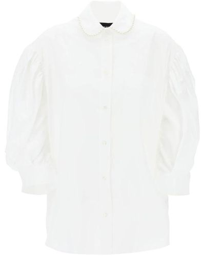 Simone Rocha Blouses shirts - Weiß