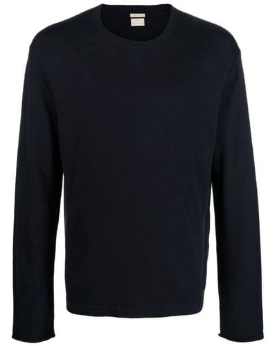 Massimo Alba Round-Neck Knitwear - Blue