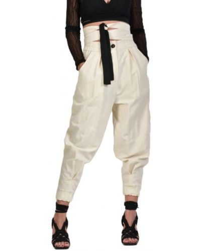 LA HAINE INSIDE US Wide trousers - Neutro