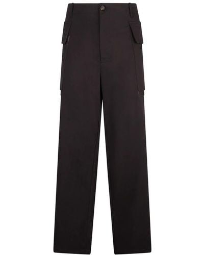 Ballantyne Straight Trousers - Black