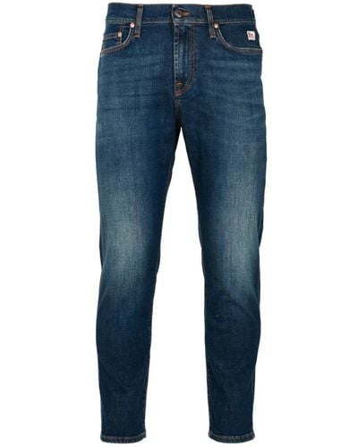 Roy Rogers Slim-fit dapper denim jeans - Blu