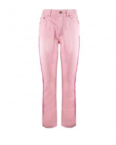 Chiara Ferragni Cropped Pants - Pink
