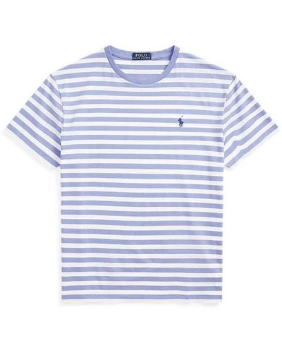 Ralph Lauren Gestreiftes casual t-shirt blau/weiß