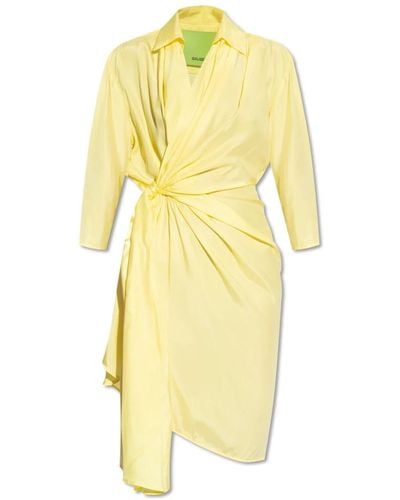 GAUGE81 Miya vestido - Amarillo