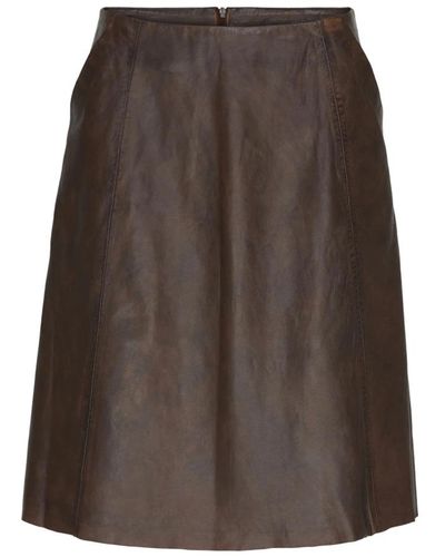 Btfcph Short Skirts - Brown