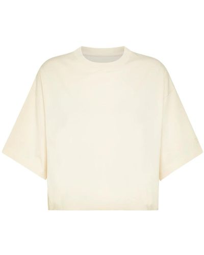 Philippe Model Camiseta marion minimalista con detalle único - Neutro