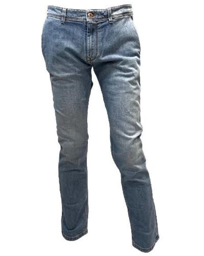Harmont & Blaine Slim Fit Jeans - Blauw
