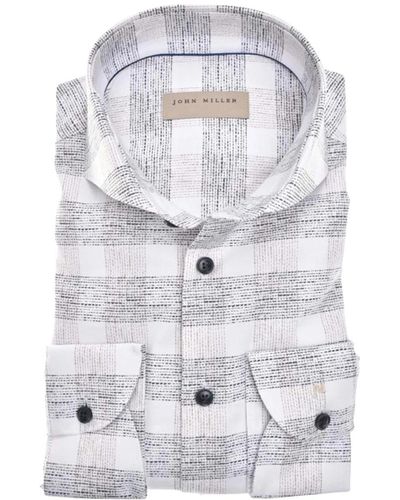 John Miller Shirts > formal shirts - Gris
