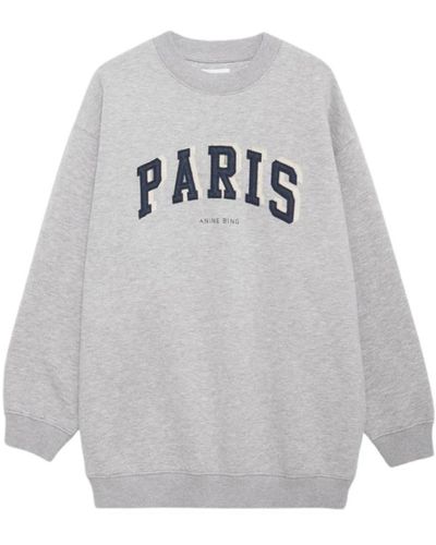 Anine Bing Paris sweatshirt tyler - Grau